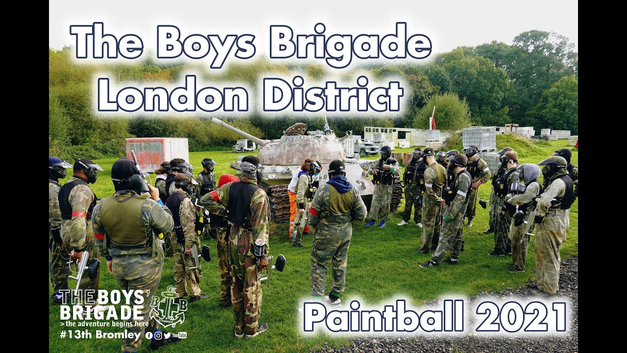 Paintball Boys Brigade London District  October 2021 @ Mayhem Paintball Games Essex.