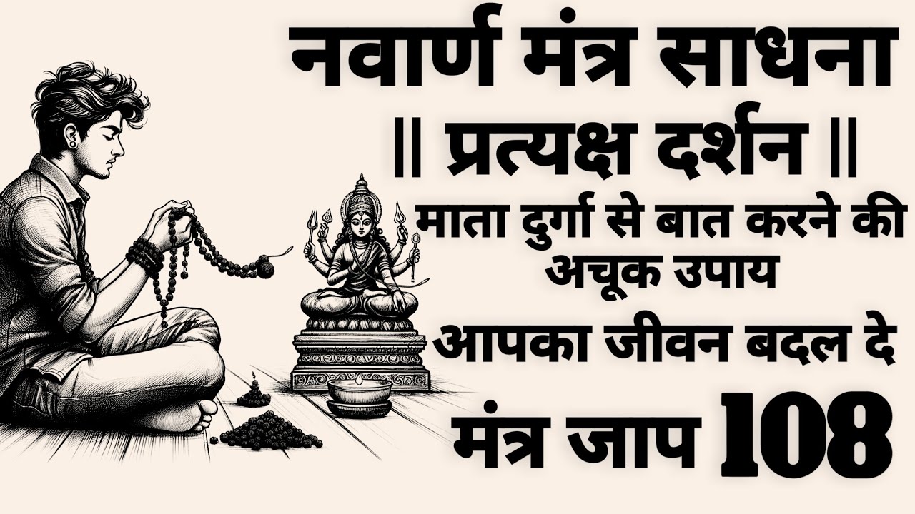केवल 108 जाप से माता दुर्गा से बात कैसे करें | एक बार अजमाकर देखो |#mantra