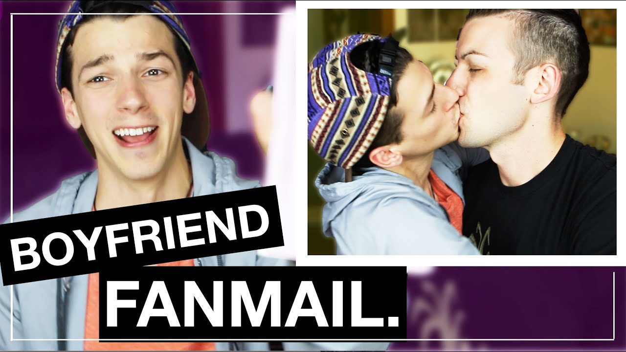 BOYFRIENDS OPENING FANMAIL | Matthew & Michael