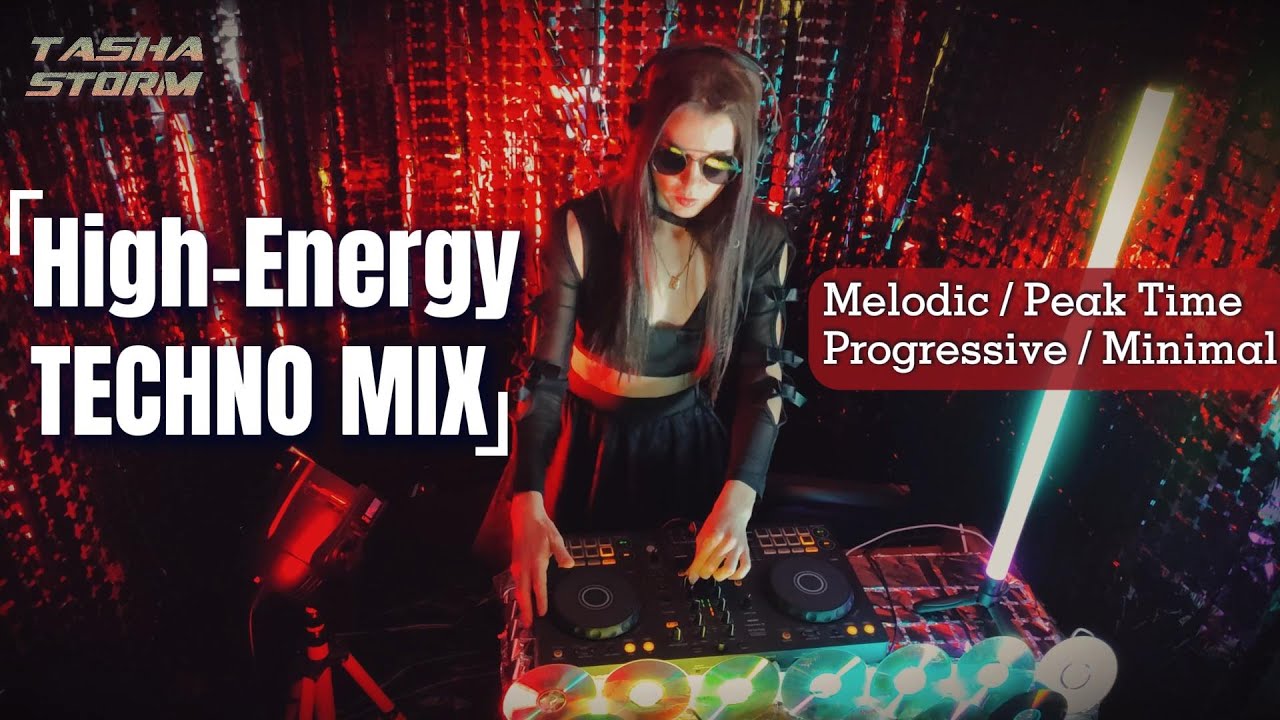 Tasha Storm🌪High-energy Melodic/Peak Time/Minimal Techno/Progressive House DJ mix-Workout Music 2025