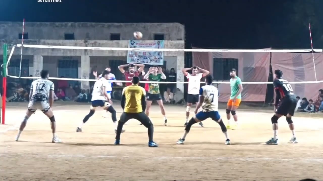 Chorkarsa Vs Kalampura (Aniket,Sawan) at Bucchi Volleyball Tournament 