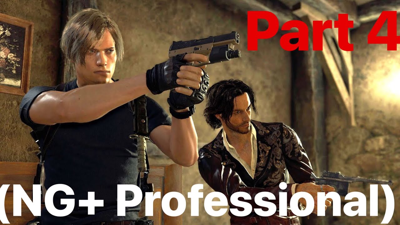 i tried twice time to go for 3, RESIDENT EVIL 4 REMAKE (NG+ Professional) Part 4