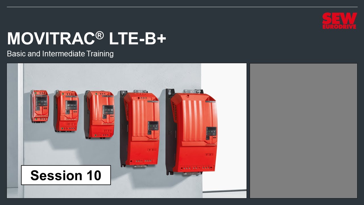 MOVITRAC® LTE-B+ Training – Session 10 – Fieldbuses #2