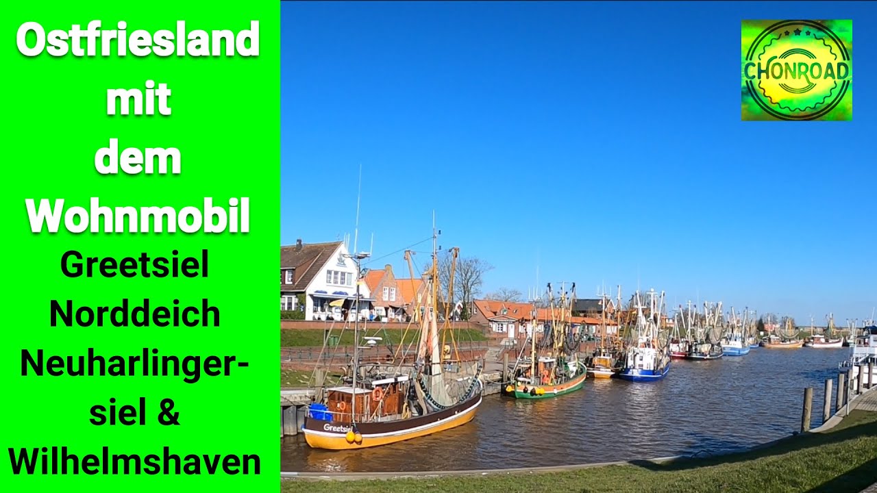Wohnmobil Tour in Ostfriesland mit Stellplatzvorstellungen