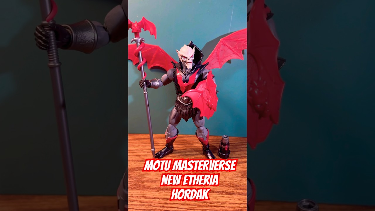 Masters of the Universe Masterverse New Etheria HORDAK Figure Quick Look! #motu #masterverse #hordak