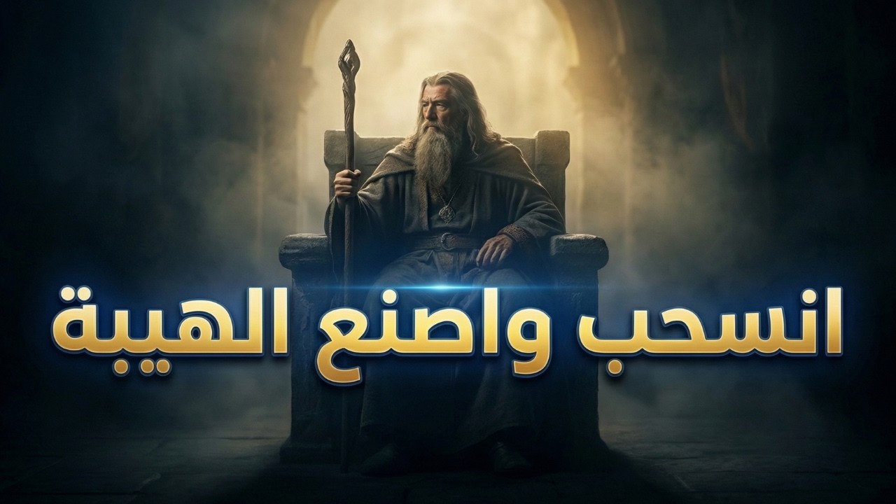 فن الانسحاب بهدوء: الهيبة التي يهابها الجميع بدون أن تفعل شيئًا