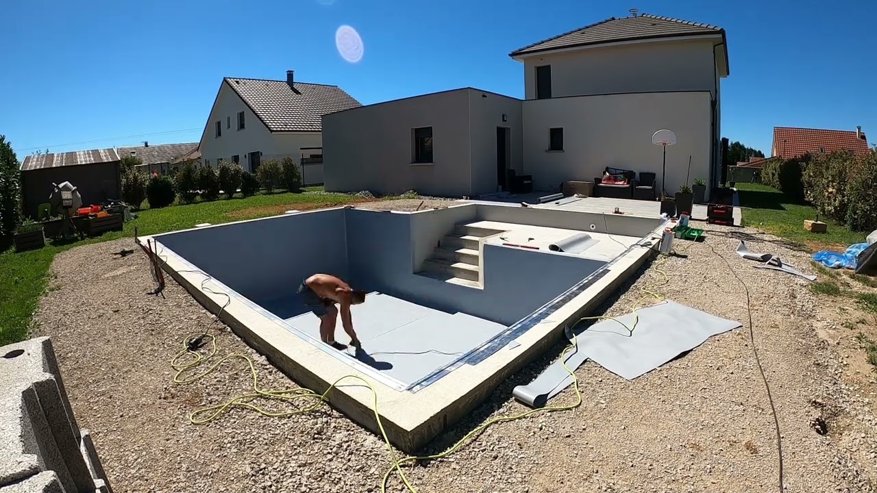 Installation membrane armée