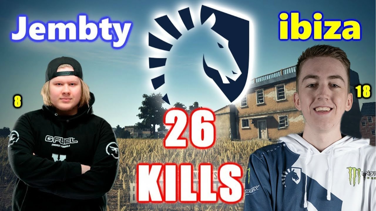 PUBG - Team Liquid ibiza & Jembty - 26 KILLS #DUO