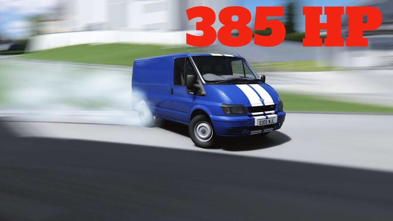 Ford transit 385 HP assetto corsa