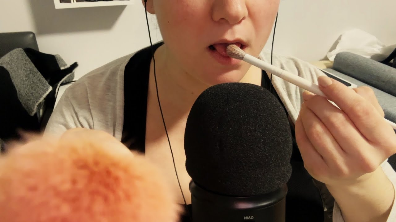 Magyar ASMR - Nyállal sminkelés (nem undi) 💦