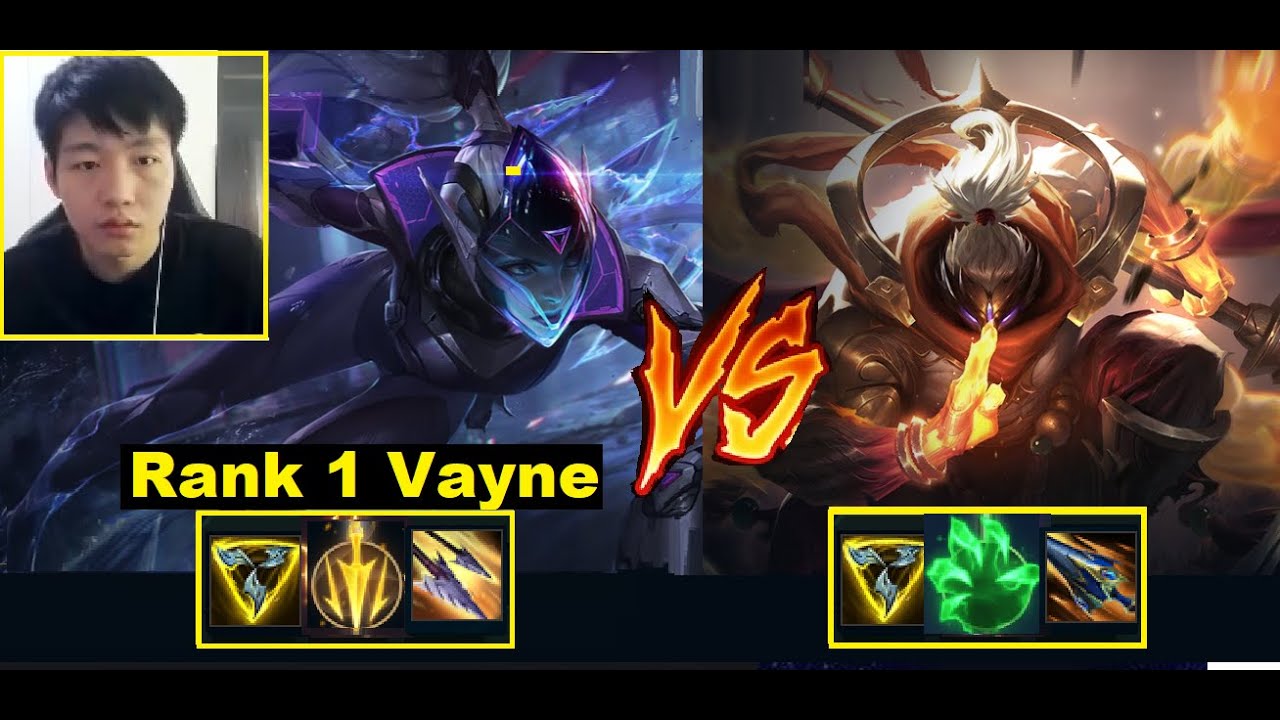 Rank 1 Vayne - Jax Trầm Cảm Khi Gặp Trùm Vayne Đi Top