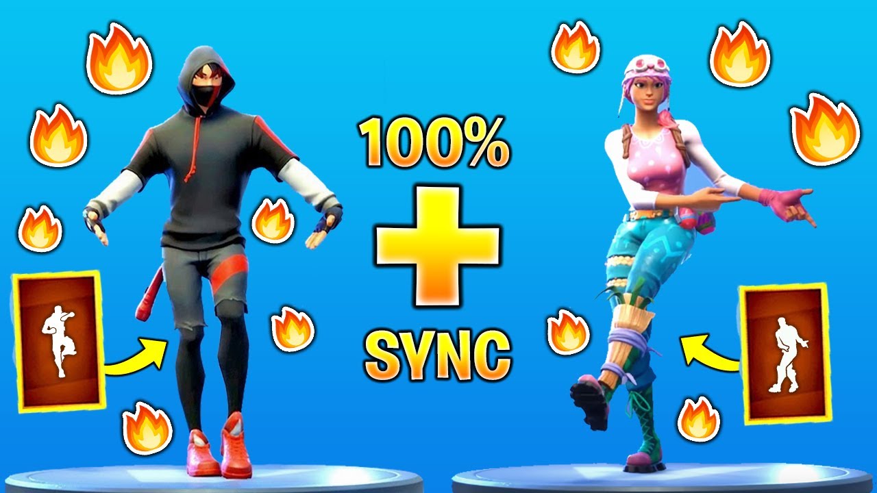Best Mixed Fortnite Dances Synced Perfectly