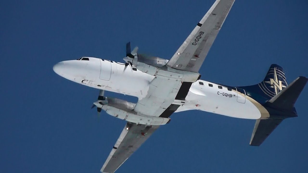 Nolinor | Convair CV-580 take-off | C-GQHB | Val-d'Or (CYVO)