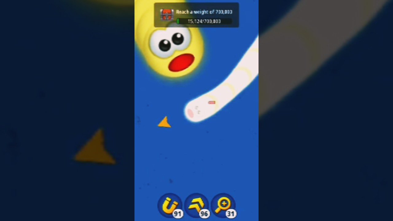 Worms zone io worms zone magic game play snake game saamp wala game Anikash Yt Gaming