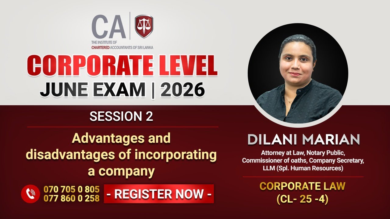 𝐂𝐀 - 𝐂𝐋𝟒 - 𝐀𝐝𝐯𝐚𝐧𝐭𝐚𝐠𝐞𝐬 𝐚𝐧𝐝 𝐝𝐢𝐬𝐚𝐝𝐯𝐚𝐧𝐭𝐚𝐠𝐞𝐬 𝐨𝐟 𝐢𝐧𝐜𝐨𝐫𝐩𝐨𝐫𝐚𝐭𝐢𝐧𝐠 𝐚 𝐜𝐨𝐦𝐩𝐚𝐧𝐲 (Сессион 02) Наши Детаи 👇