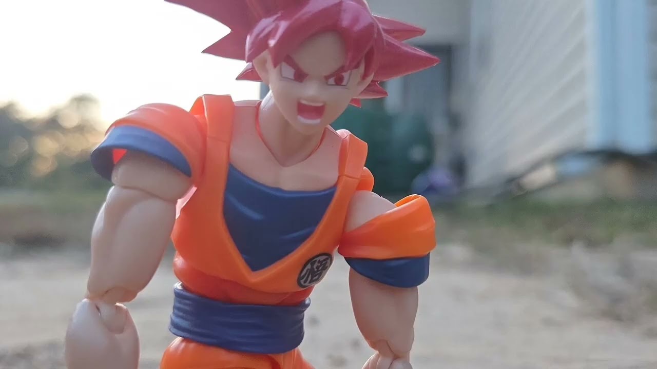 Goku and Vegeta VS Zamasu PT three: The final episode.... Stop motion 