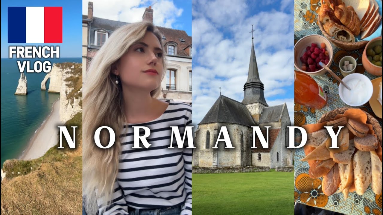 My Normandy Adventure 🇫🇷 | French Vlog with Subtitles – Rouen, Étretat & Flaubert