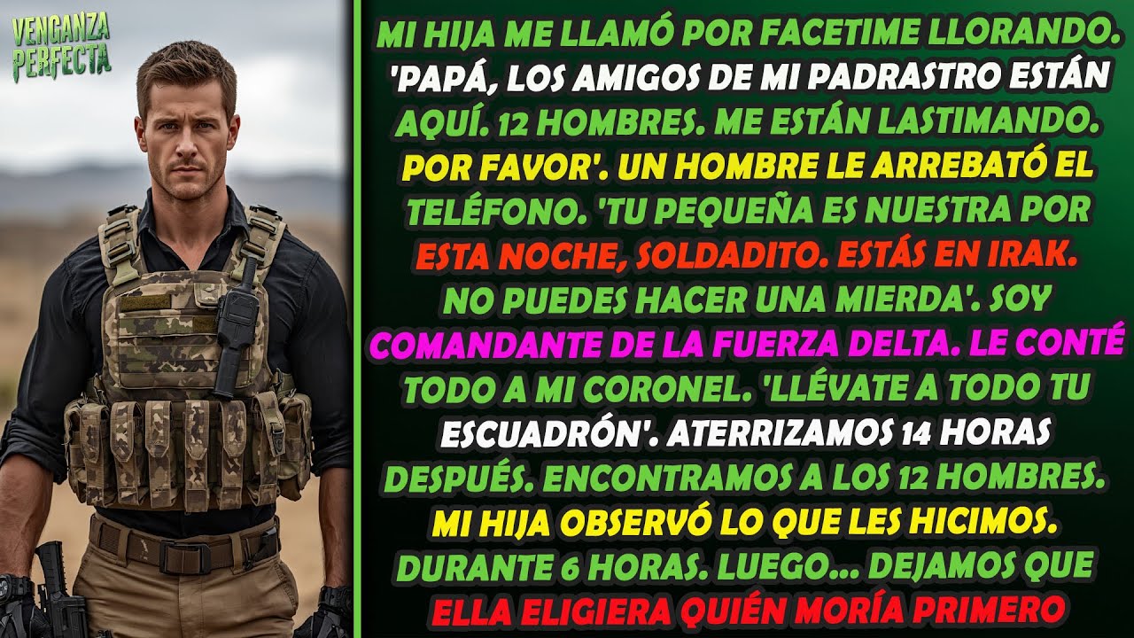 Doce amigos de mi padrastro lastimaron a mi hija… y 14 horas después todo cambió.