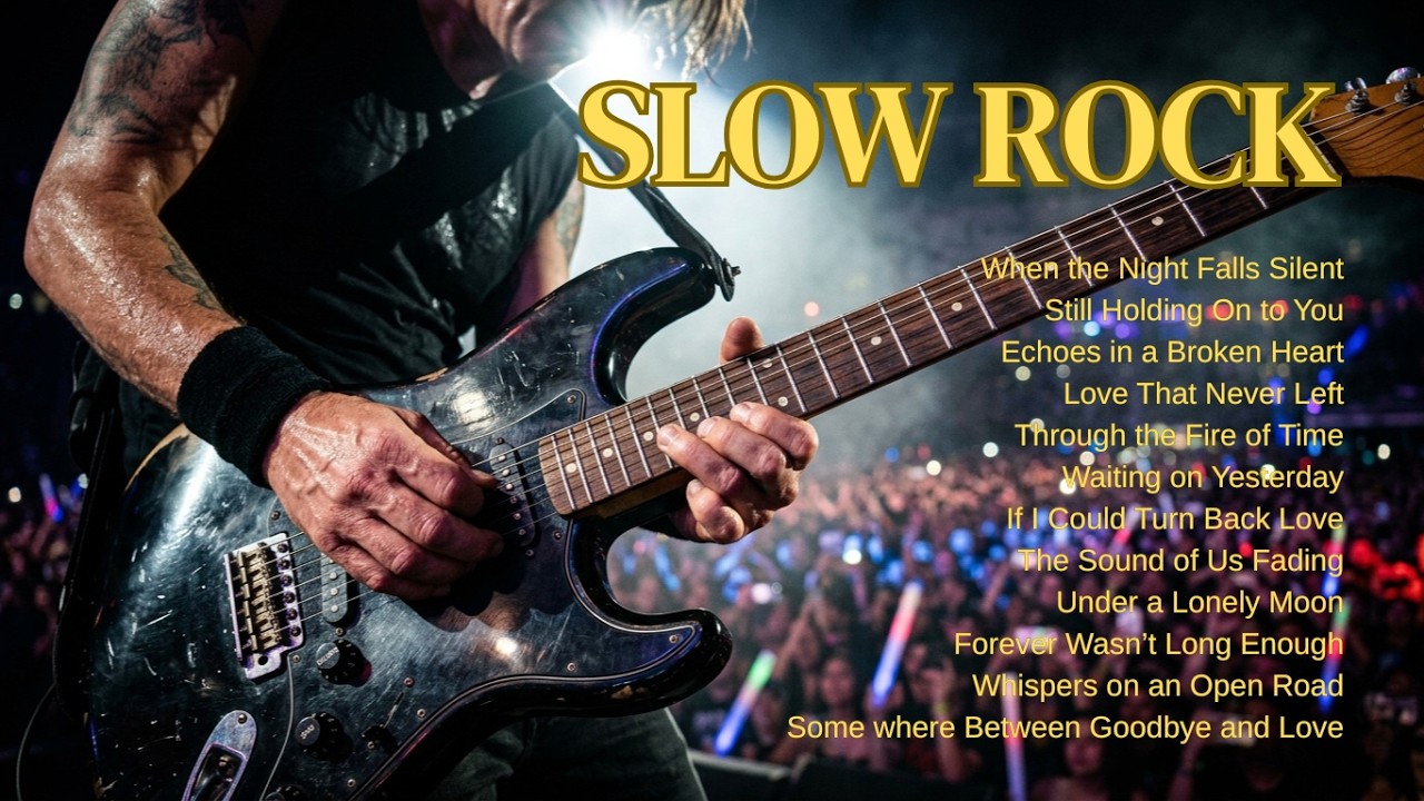 Rock the Night Away with Aerosmith, Bon Jovi, Metallica - Slow Rock Love Songs That Feel Like Spring