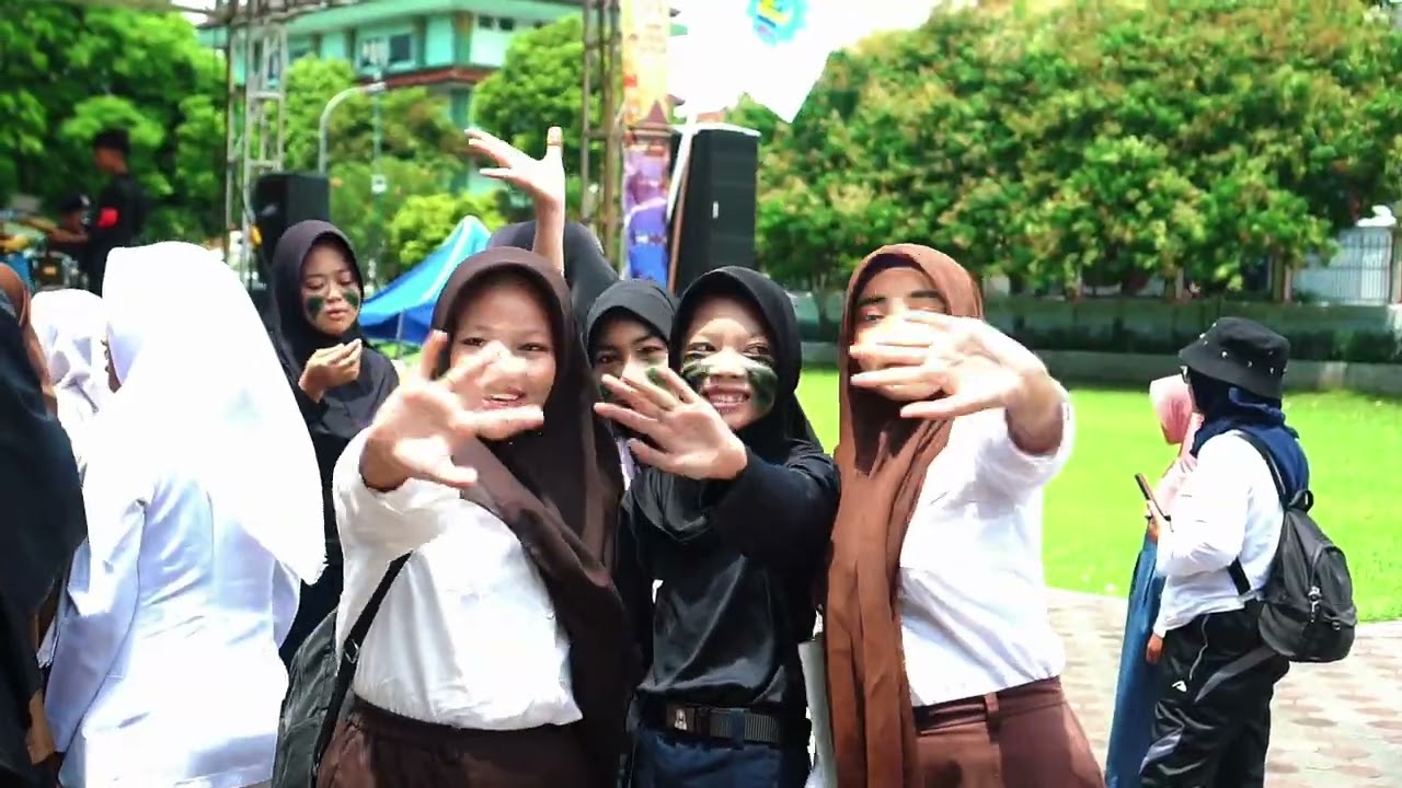 Jalan Sehat dan Muhdela Punya Karya dalam rangka Puncak Milad SMP Muhdela ke-51 💫❤️