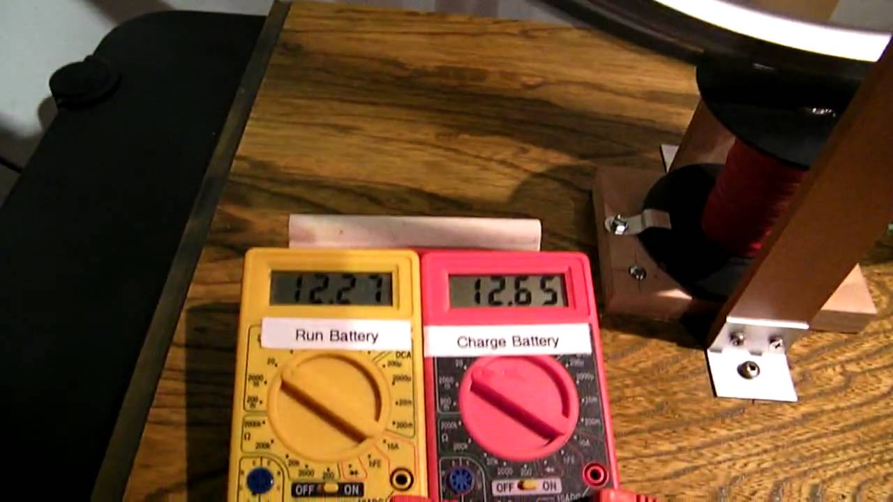 John Bedini's Monopole Motor Mechanical Oscillator: Radiant Energy Charging - Part Two