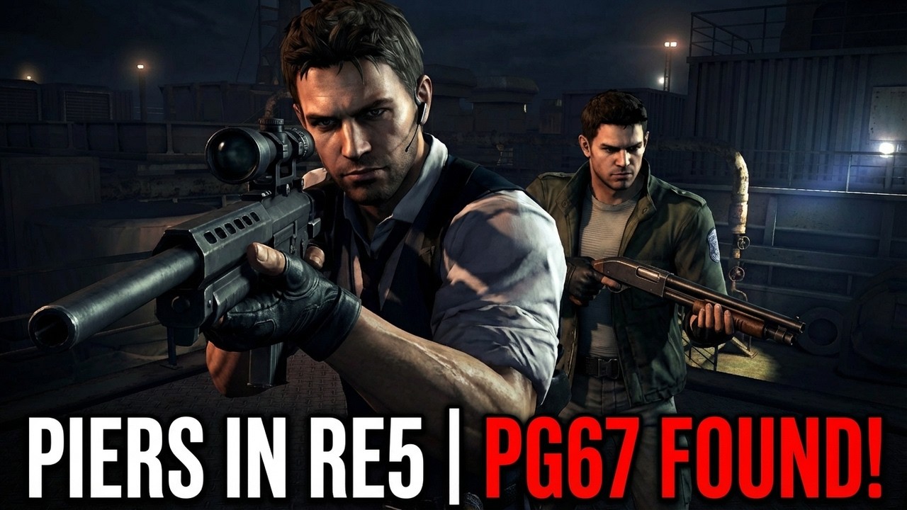 Piers Nivans Finds the PG67 AW Serum | Resident Evil 5 Mod |Piers Requieum