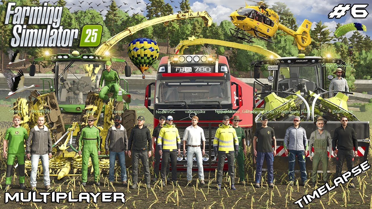 ПУТЬ К КУКУРУЗНЫМ ПОЛЯМ | Hutan Pantai | Farming Simulator 25 Мультиплеер | Эпизод 6