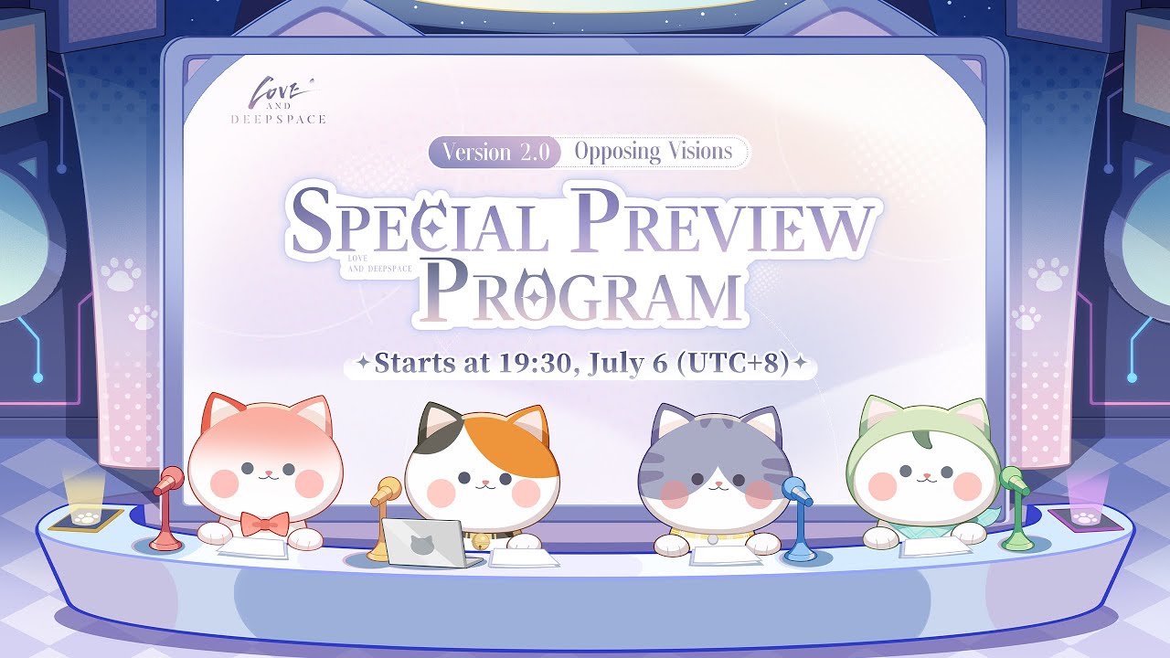 Love and Deepspace 2.0 Preview Livestream
