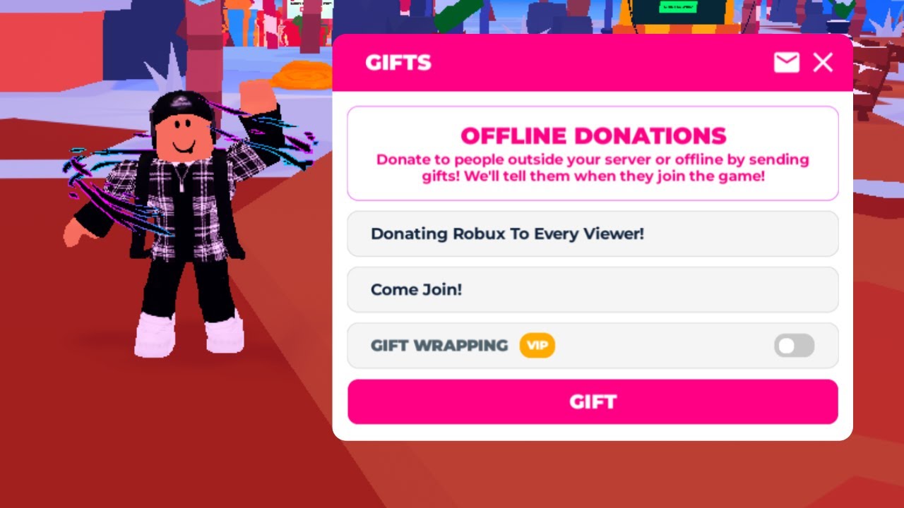 DONATING ROBUX TO EVERY VIEWER!