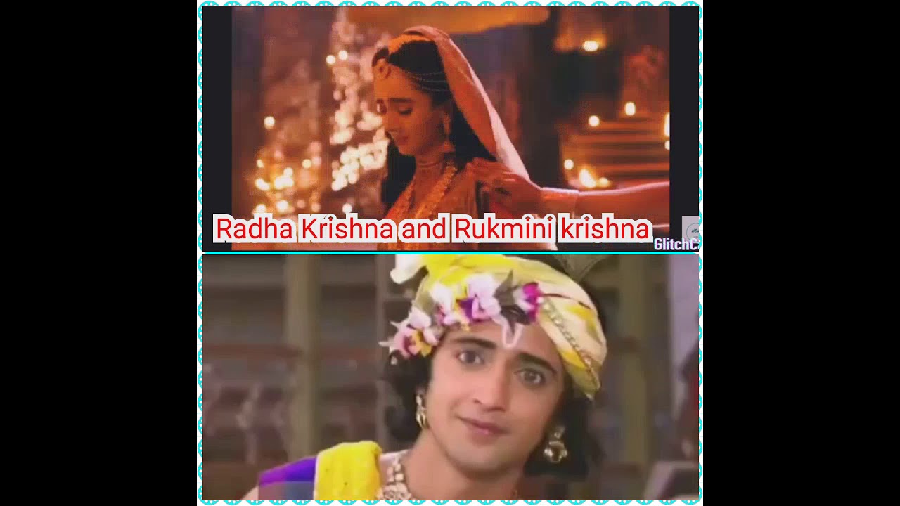 Rukmini krishna and Radha krishna first meet with each other|| part -1  Radha krishna seriel ||