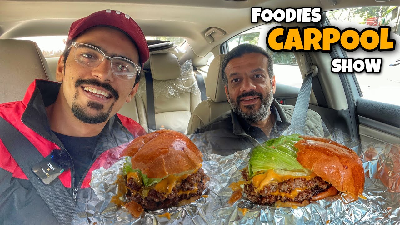 Foodies Carpool Show ft SUNEEL MUNJ |PAKWHEELS (fixed version)