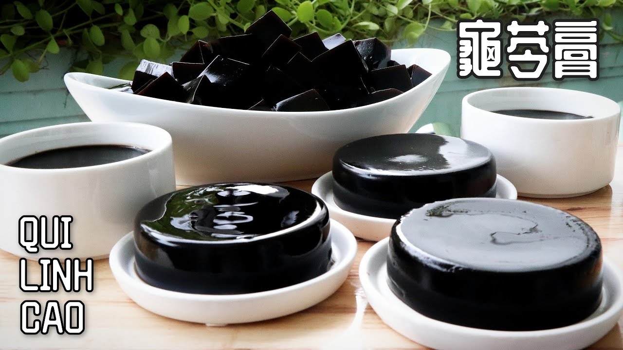 Qui Linh Cao l&agrave;m từ nguy&ecirc;n liệu g&igrave; c&aacute;c bạn c&oacute; biết kh&ocirc;ng? Xem ngay để c&oacute; thể l&agrave;m m&oacute;n n&agrave;y - 龜苓膏。