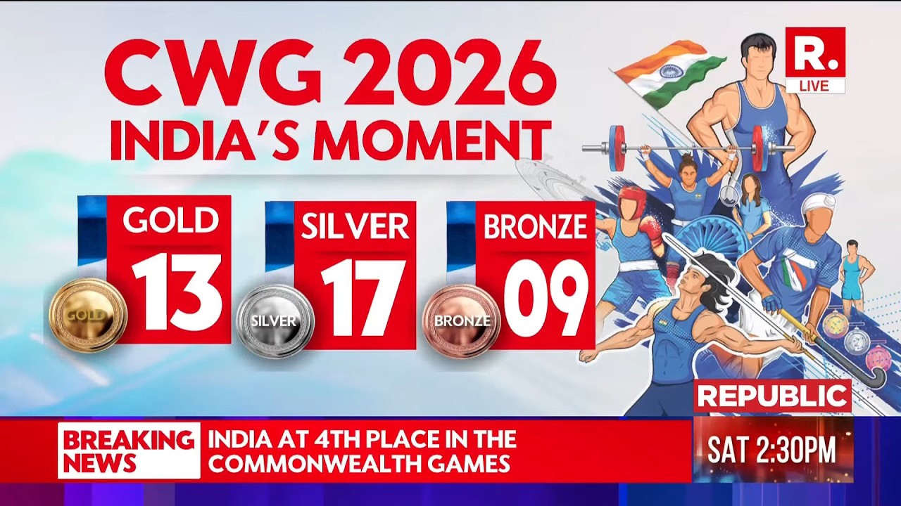 LIVE: Grand Welcome For Team India At Delhi Airport | Commonwealth Games 2026 Medalists Return Home