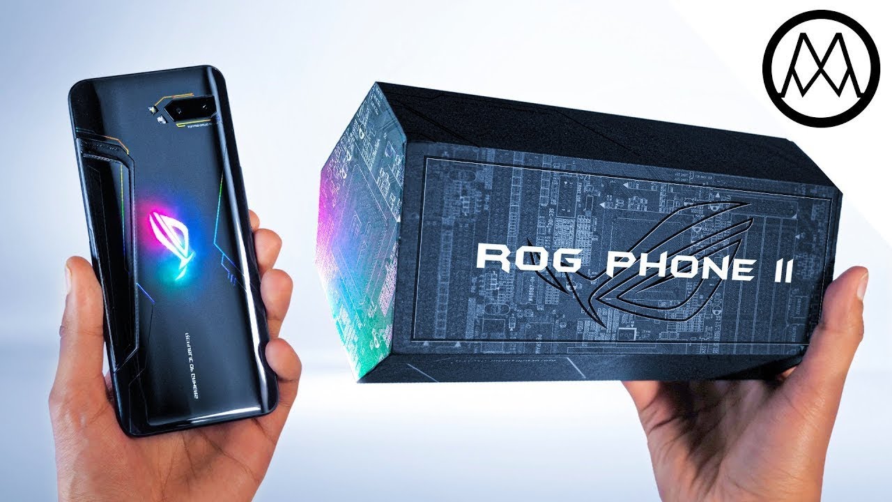 فتح صندوق الهاتف الرهيب asus ROG PHONE 2