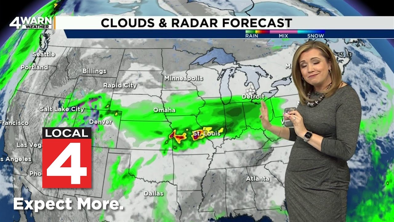 Cold front brings snow chances to Metro Detroit Saturday