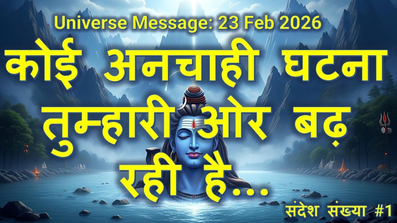 कोई अनचाही घटना तुम्हारी ओर बढ़ रही है। #shiva #mahashivratri #shivaratri