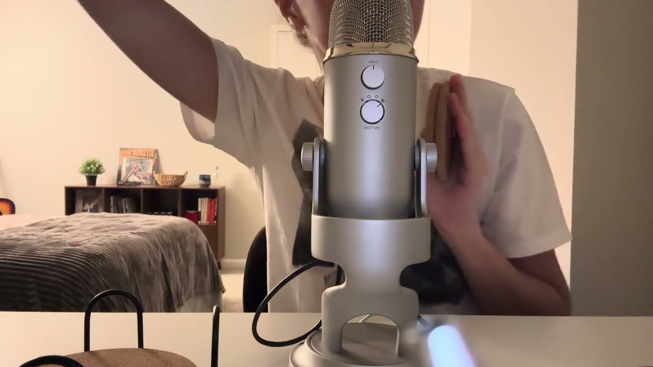 late night asmr trying to get used to the routine