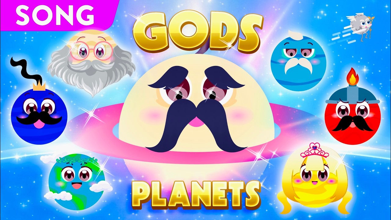 Planet Song | Gods of the Planets | Solar System Song for Kids | Planet Baby