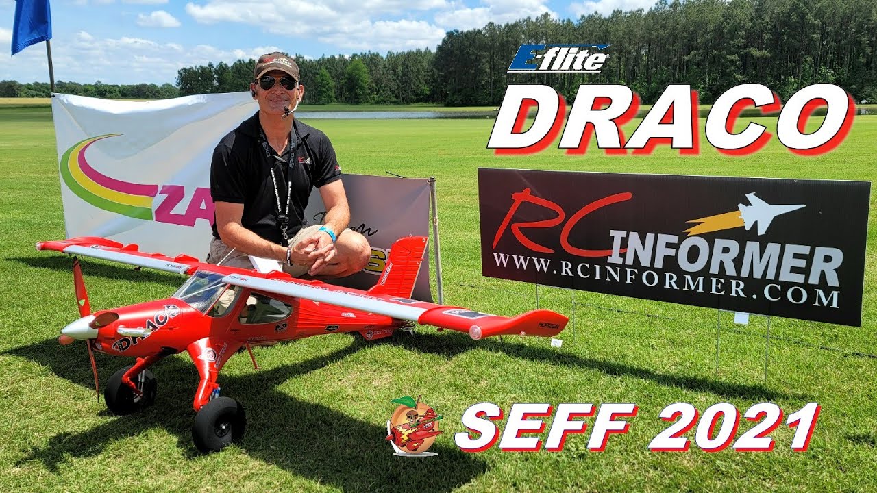 E-flite DRACO 2.0m at SEFF 2021 By: RCINFORMER