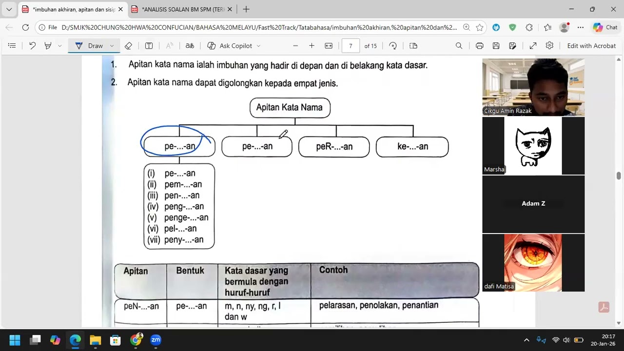 Imbuhan apitan dan sisipan