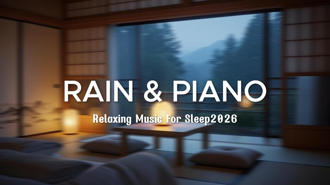 Heavy Rain on Window 🌧 | The Most Relaxing Sleep Sound Ever 😴💤 #sleepmusic #meditationmusic