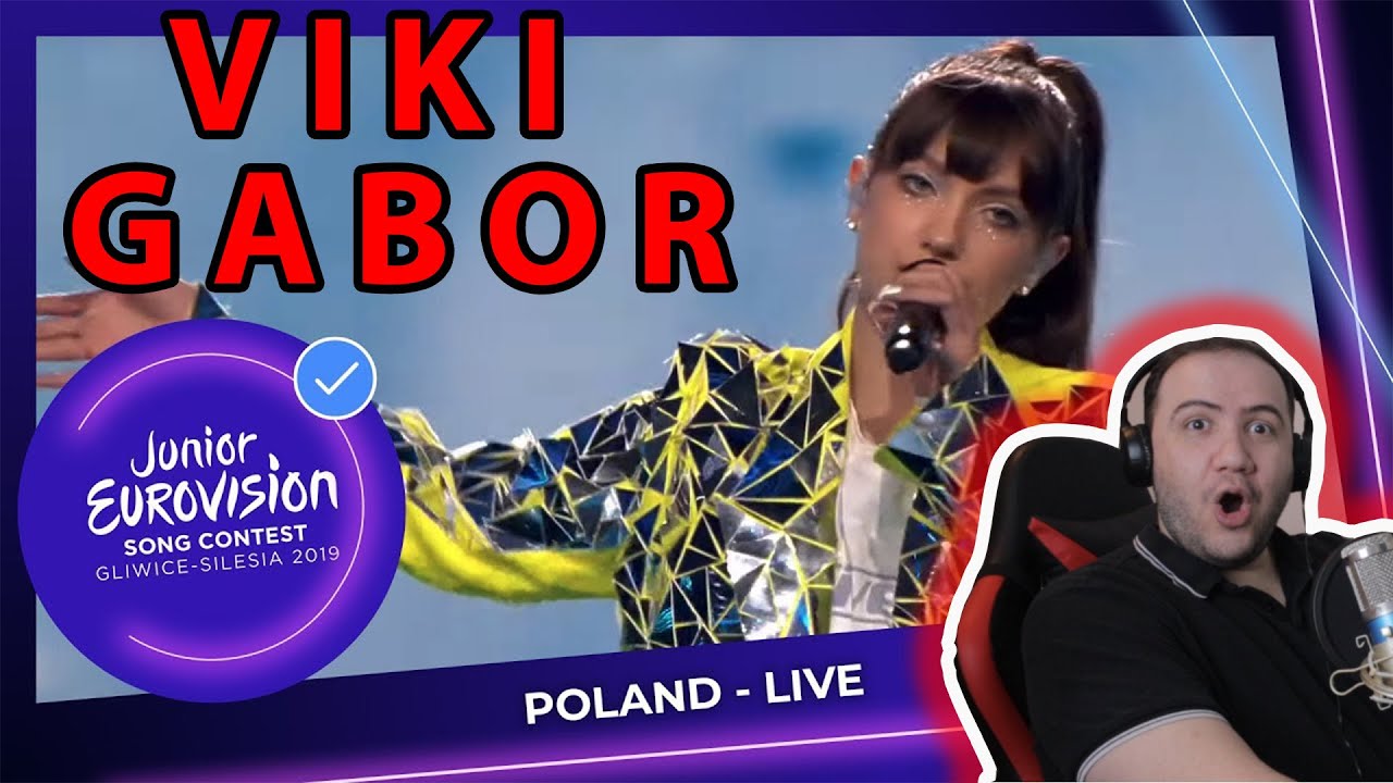 REACTION: Poland 🇵🇱 - Viki Gabor - Superhero - LIVE - Junior Eurovision 2019