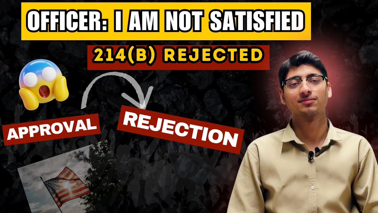 1 Minute F1 Visa Interview — Then 214(b) Rejection