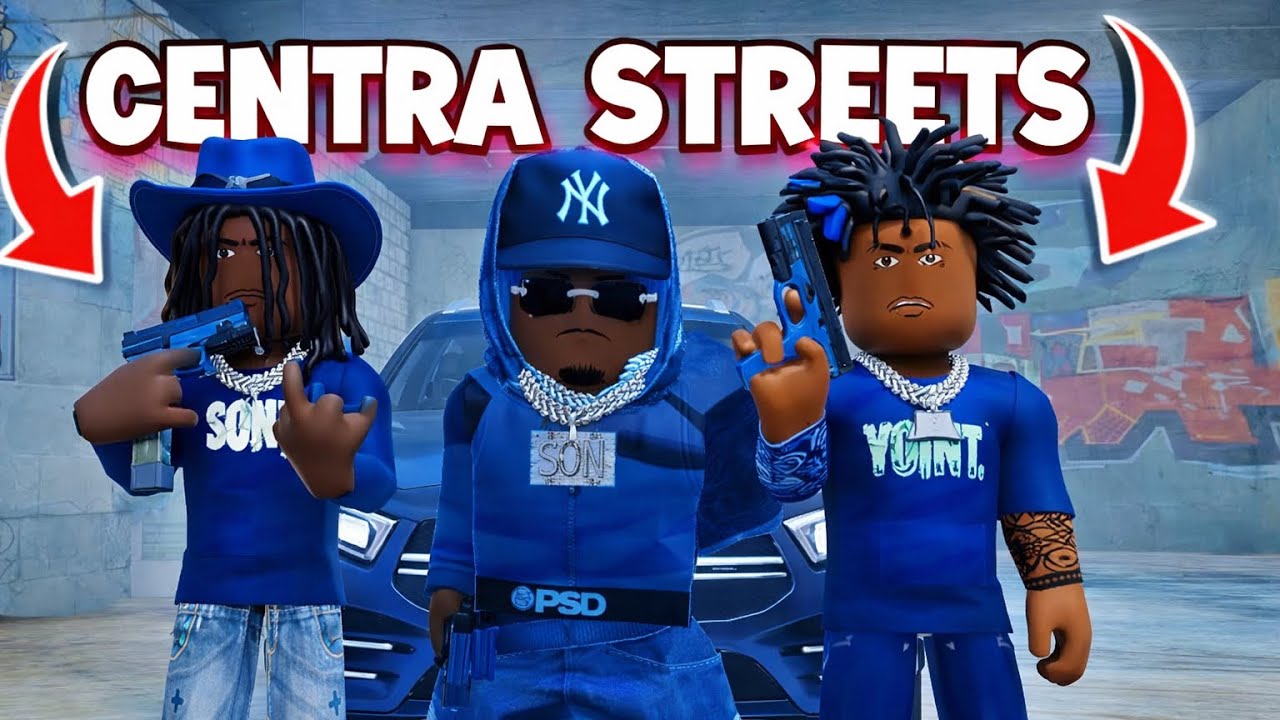 (Central Streets Roblox) First time playing central streets