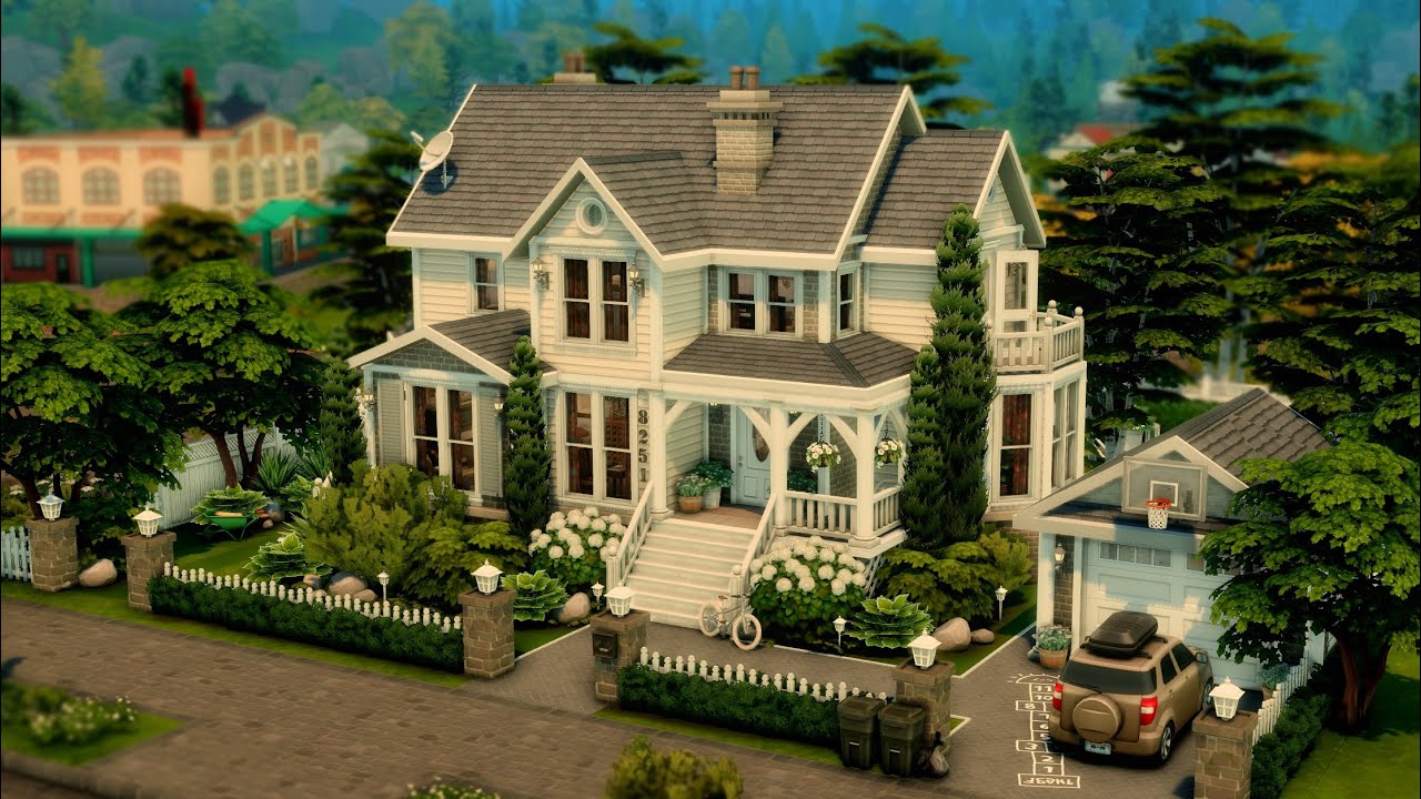 Generations Family Home 🏡// The Sims 4: Speed Build (With CC)