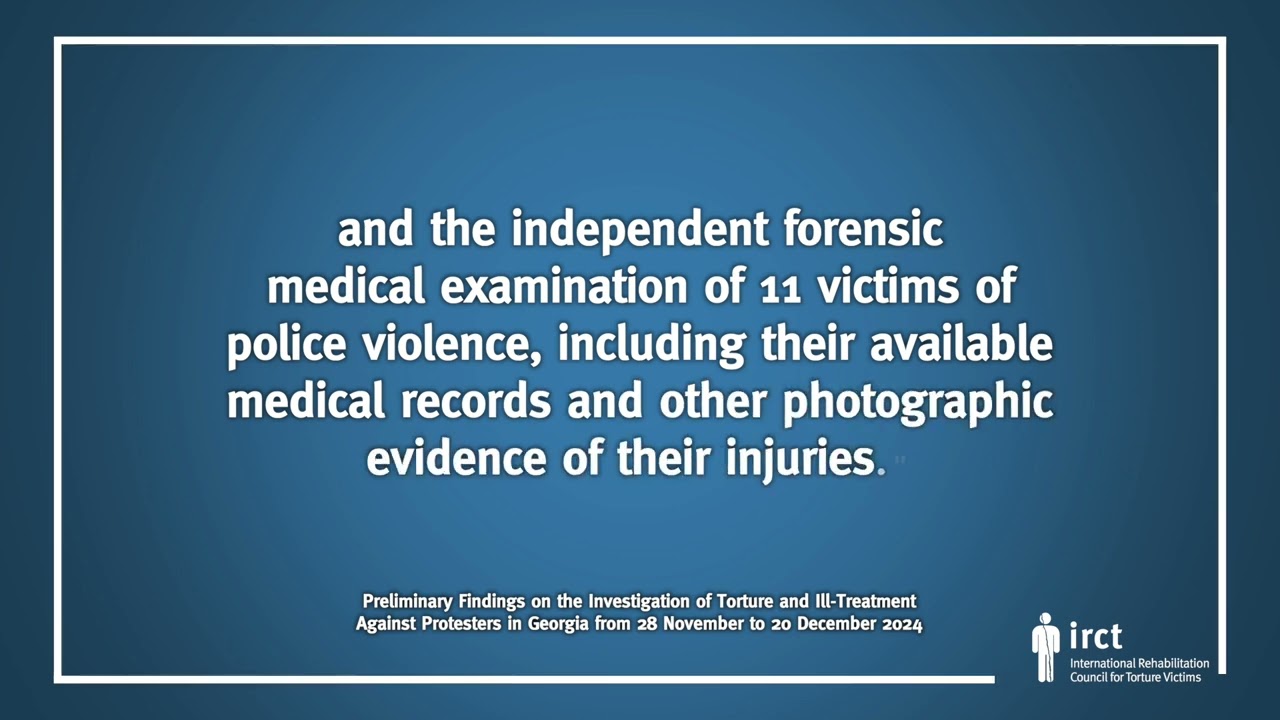 Georgia: Evidence of a Policy of Torture