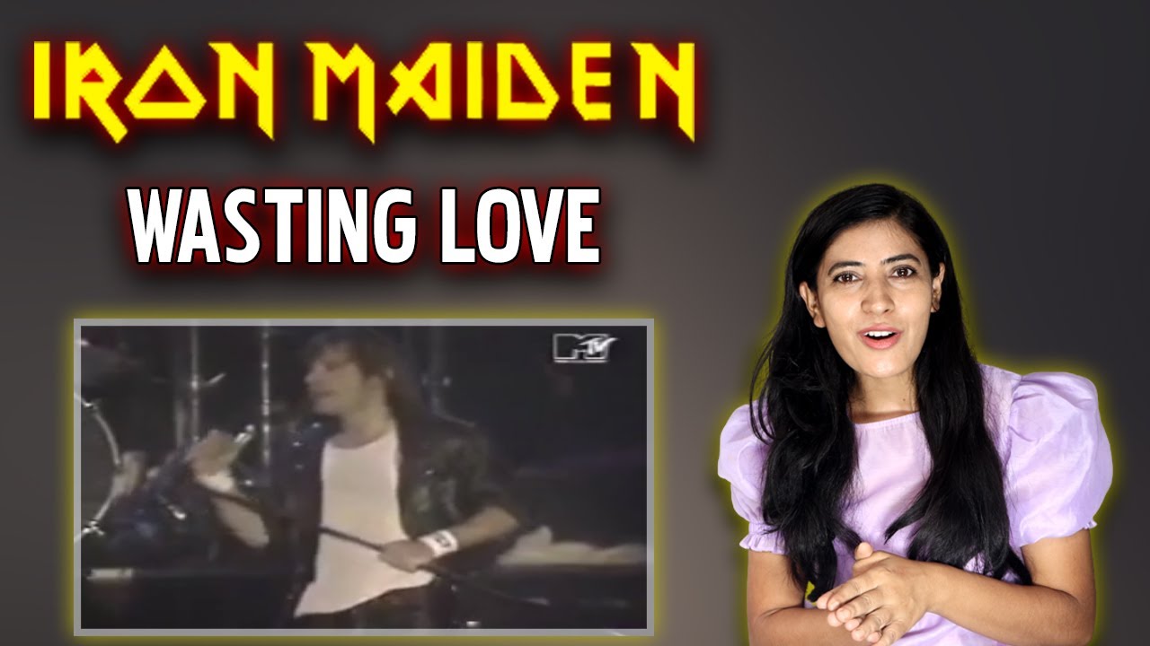 NEPALI GIRL REACTS TO IRON MAIDEN | WASTING LOVE REACTION
