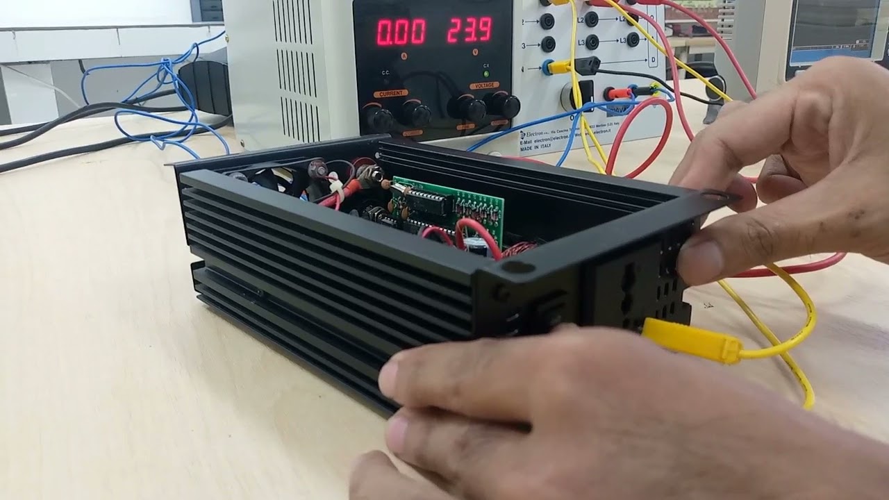 PENGECEKAN ATAU PEMERIKSAAN KUALITAS DC AC CONVERTER (INVERTER)