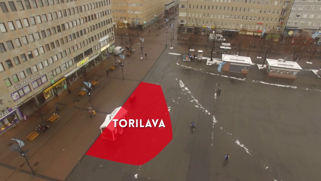 Joensuun tori uudistuu