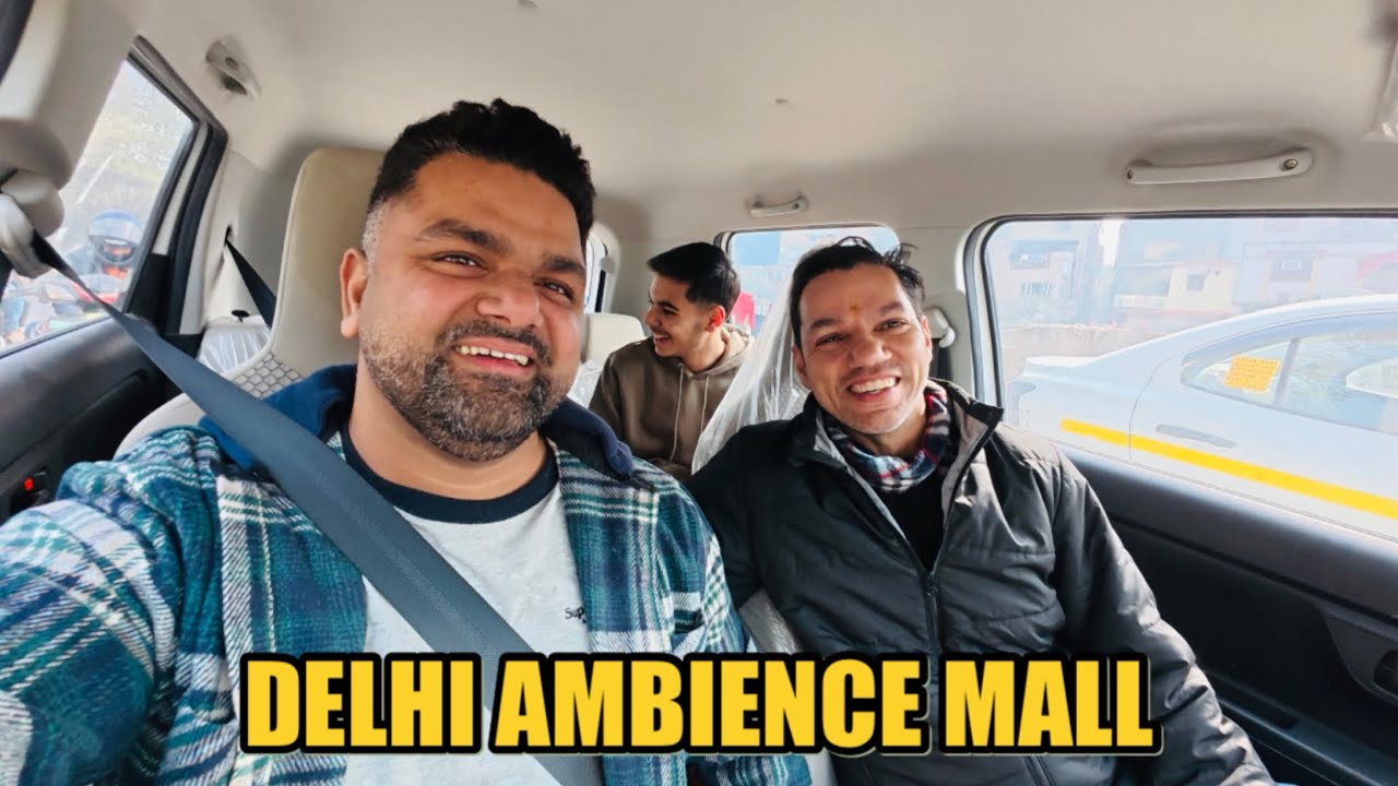 DELHI VASAT KUNJ AMBIENCE MALL | LAST FEW DAYS IN DELHI @IndianPaddy #delhi #hinditravelvlog 